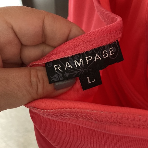 Rampage, Barbiecore, Y2K, prom, party evening dress, embroidery beads sequins - Picture 4 of 8